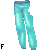 Hanfu Pants Turquoise F