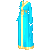 Summer Kimono Blue F