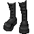 Large Boots Black F