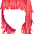 Long and Layered Dark Pink