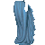 Layered Skirt Blue