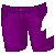 Purple Shorts M