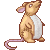 Mouse Plush Tan