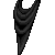 Neck Scarf Black