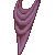 Neck Scarf Purple