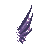 Saidon Ear Fins Purple