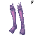 Saidon leggings Purple