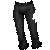 Pinstripe Pants Black F