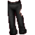 Pinstripe Pants Black M