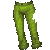 Pinstripe Pants Green F