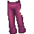 Pinstripe Pants Magenta M