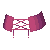 Punk Tied Belt Magenta
