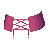 Punk Tied Belt Magenta