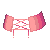 Punk Tied Belt Pink