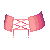Punk Tied Belt Pink