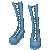 Punk Boots Blue F