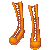 Punk Boots Orange F