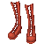 Punk Boots Red F