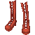 Punk Boots Red M
