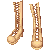 Punk Boots Tan M