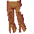 Punk Capri Brown M