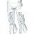 Punk Capri White M
