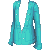 Punk Jacket Turquoise M
