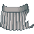 Punk Skirt Gray F