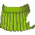 Punk Skirt Green F