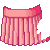 Punk Skirt Pink M