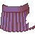 Punk Skirt Purple M