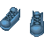 Tennis Shoes Blue M