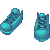 Tennis Shoes Turquoise M