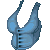 Punk Vest Blue F