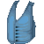 Punk Vest Blue M