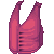 Punk Vest Magenta M