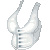 Punk Vest White F