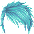 45 Bob Turquoise