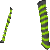 Striped Green Sleeves