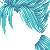 Spiky Tail Turquoise