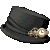 Steampunk Hat Black