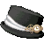 Steampunk Hat White
