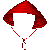 Straw Hat Red