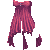 Empire Dress Magenta