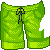 Swim Shorts Green F