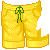 Swim Shorts Yellow M