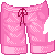 Swim Shorts Pink F