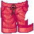 Swim Shorts Red M