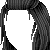 Knotted Bangs Black