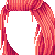 Knotted Bangs Dark Pink
